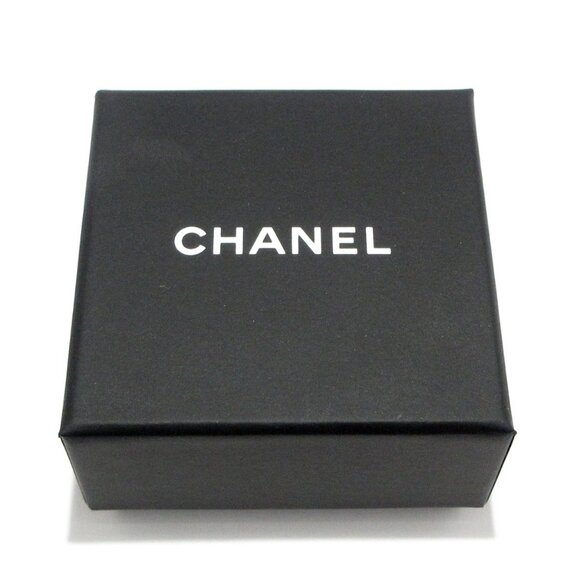 Auth CHANEL - Gold Clear Hardware Rhinestones Brooch - Picture 5 of 5